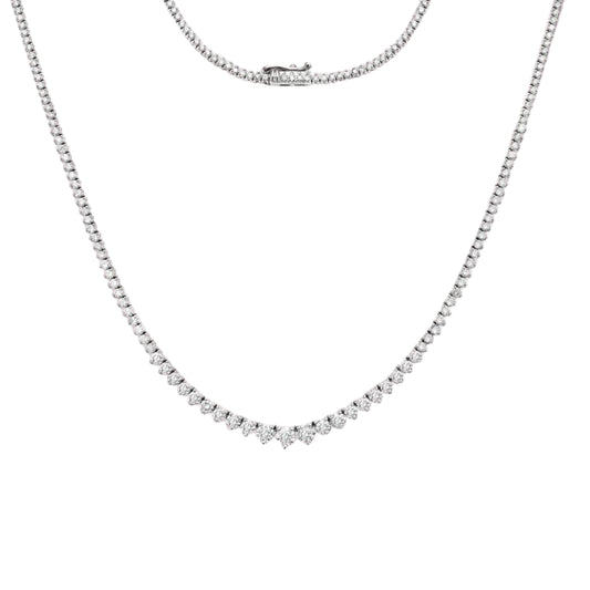 Riviera Diamond Tennis Necklace (5.55 ct.)